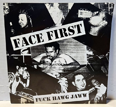 HAWG JAW/FACE FIRST "Split" 7" EP (Riotous Assembly) Used